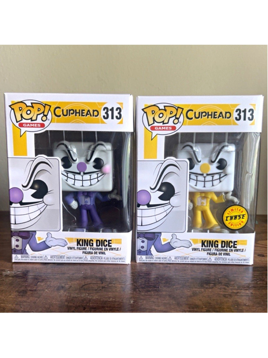 Funko Other - Funko Pop! Games Cuphead Series King Dice combo Chase and nonchase Vinyl Figures